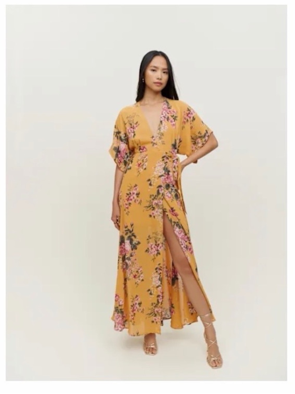 Reformation Winslow Dress Anjelica - Size XL